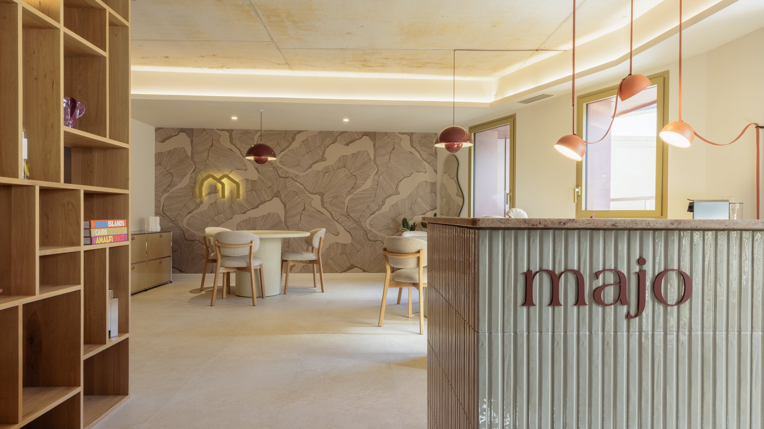 Intérieur de l'agence MAJO, Cour Bareuzai à Dijon
